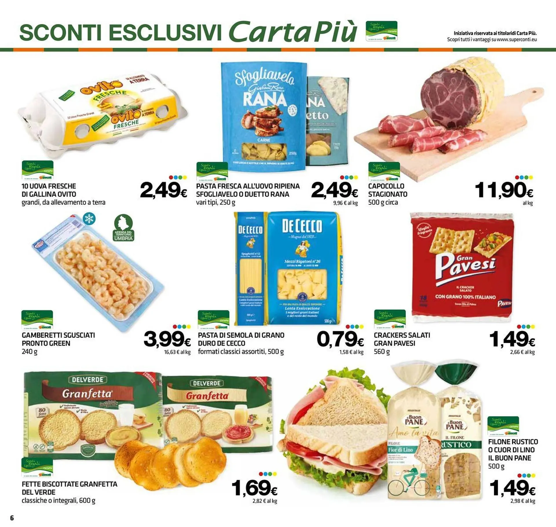 Volantino Superconti da 21 marzo a 3 aprile di 2024 - Pagina del volantino 6