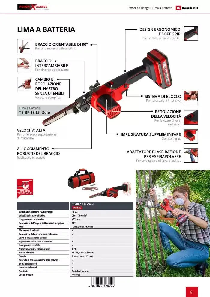 Elettroutensili 2025 da 11 febbraio a 31 dicembre di 2025 - Pagina del volantino 61