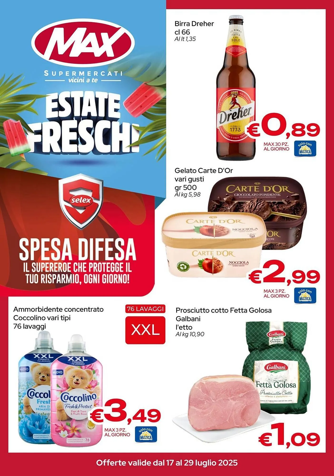 Volantino MAX Supermercati - 1