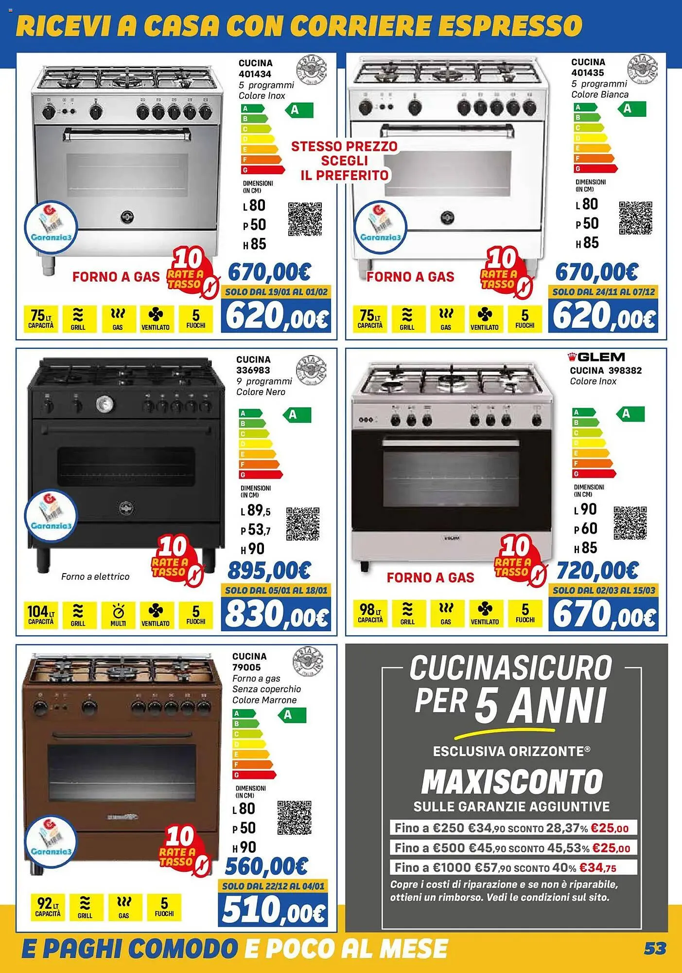 Volantino Orizzonte da 1 novembre a 30 aprile di 2026 - Pagina del volantino 53