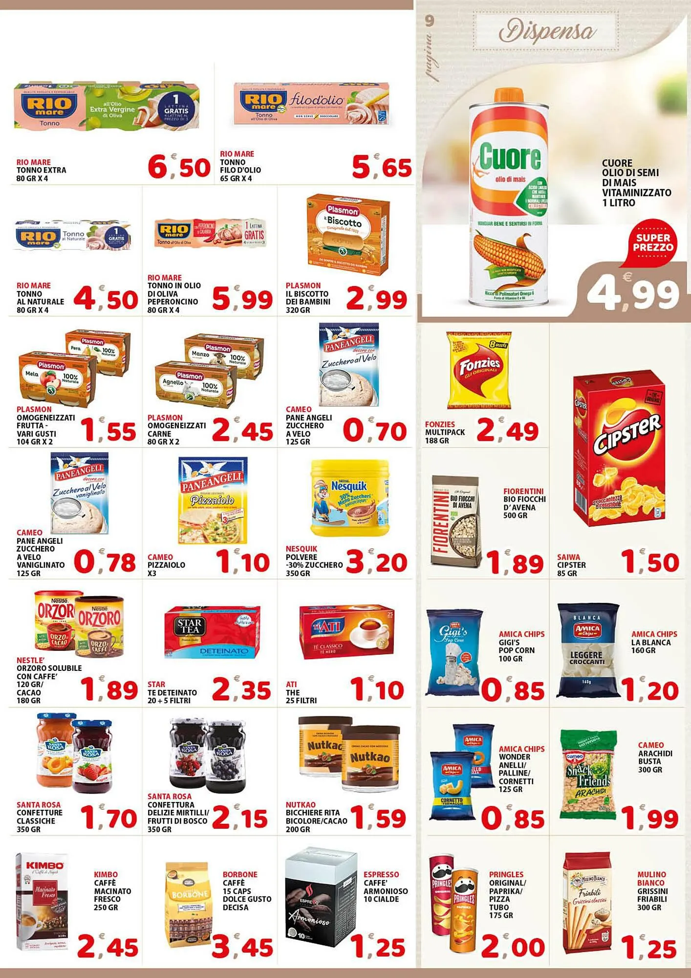 Volantino Premium Supermercati da 4 aprile a 17 aprile di 2024 - Pagina del volantino 9