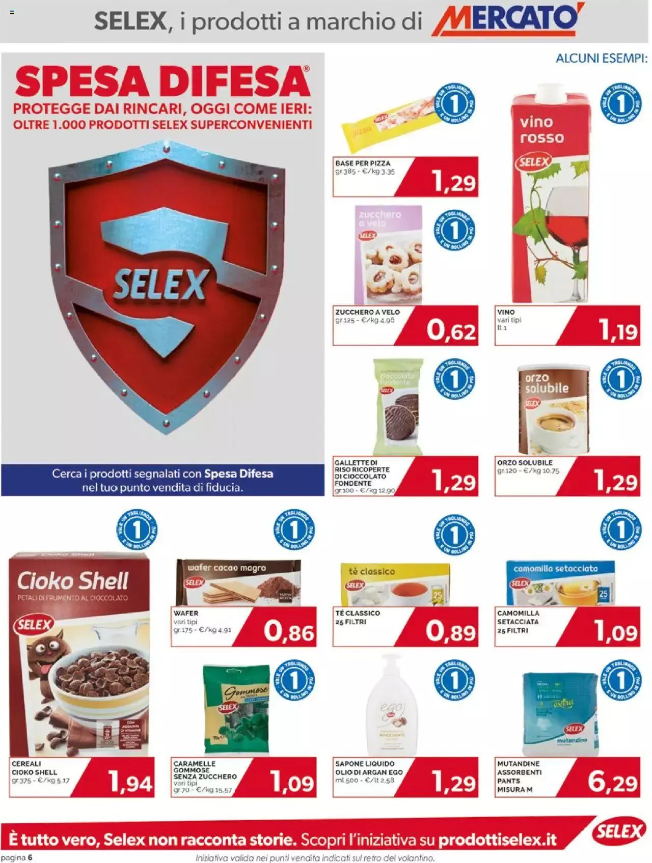 Volantino Mercatò da 21 settembre a 4 ottobre di 2023 - Pagina del volantino 6