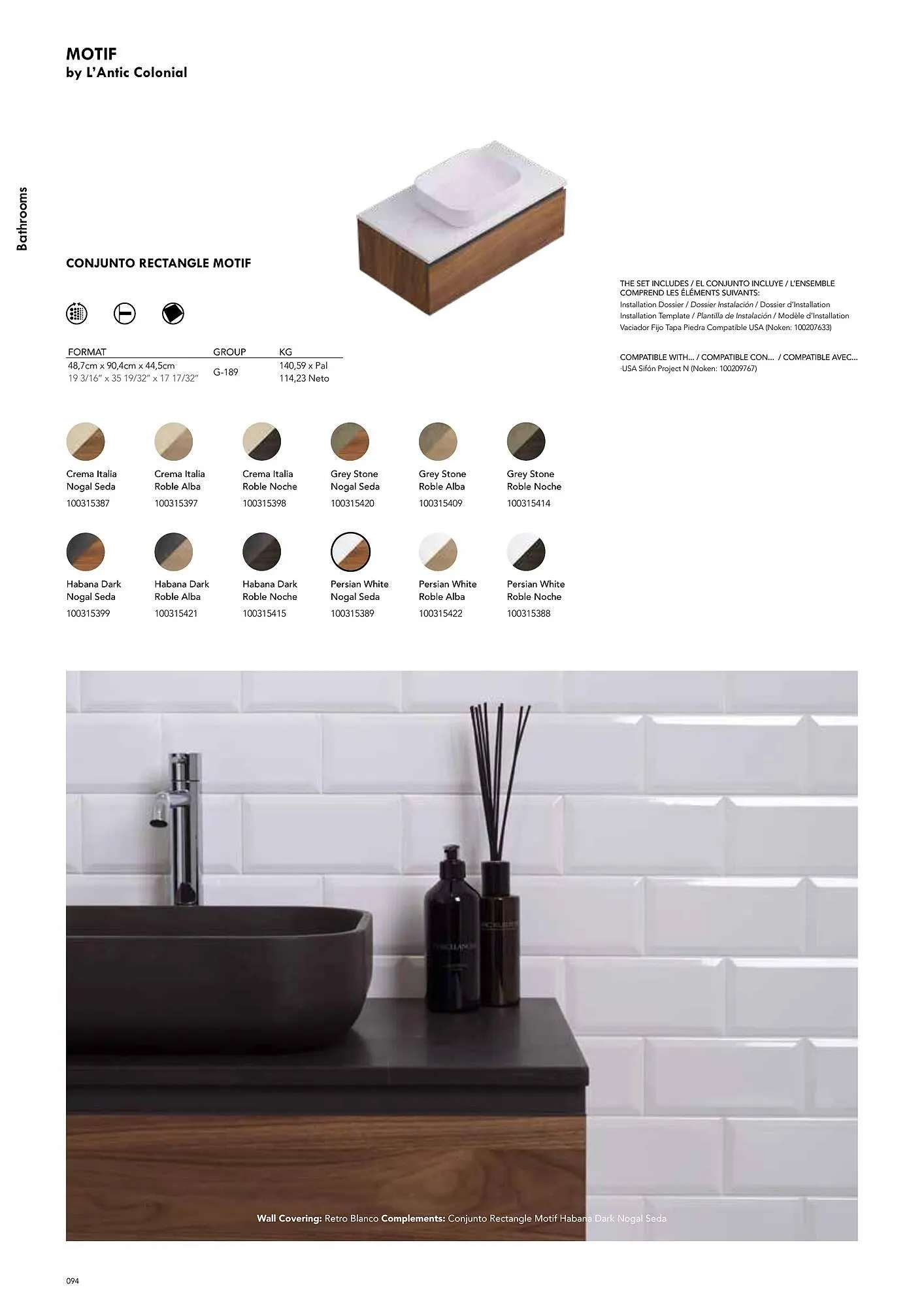 Volantino Porcelanosa da 9 aprile a 28 dicembre di 2024 - Pagina del volantino 104