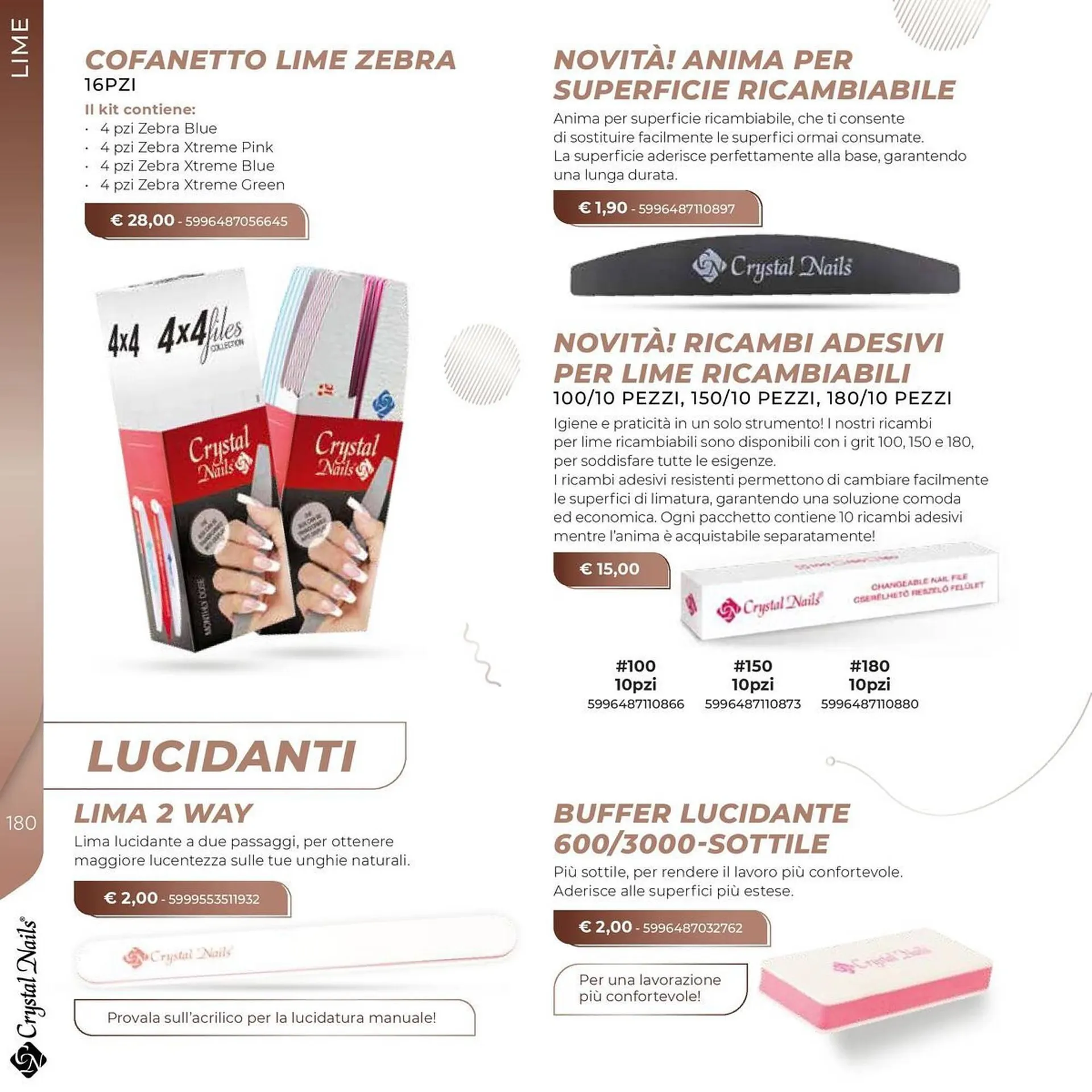 Volantino Crystal Nails da 1 luglio a 31 dicembre di 2025 - Pagina del volantino 180