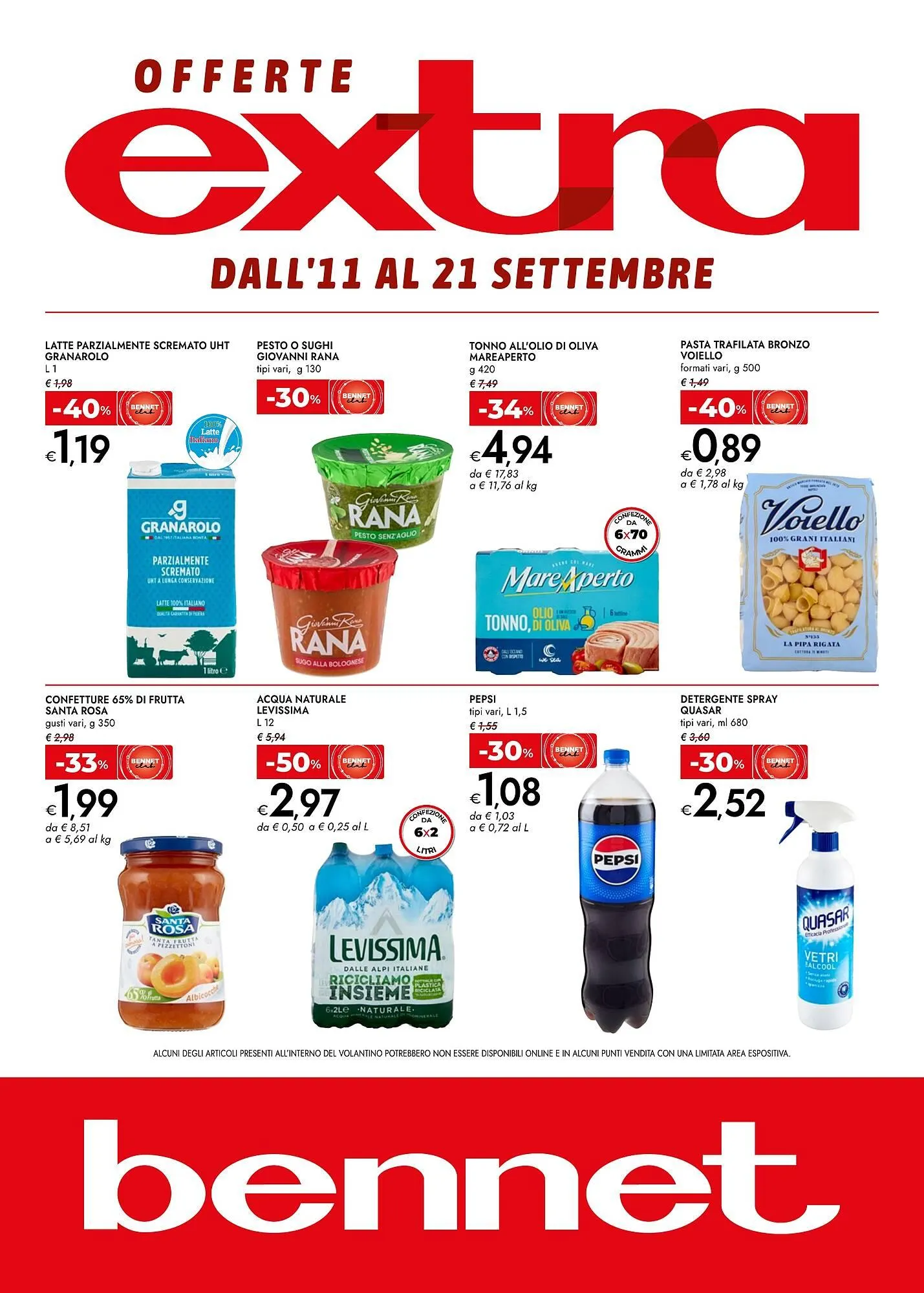 Volantino Bennet da 11 settembre a 21 settembre di 2025 - Pagina del volantino 1
