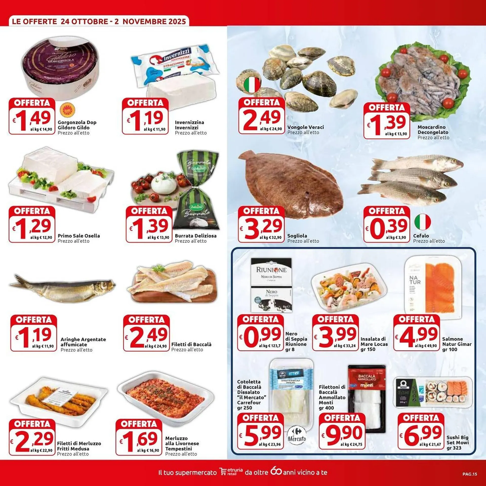 Volantino Carrefour Market da 24 ottobre a 2 novembre di 2025 - Pagina del volantino 15