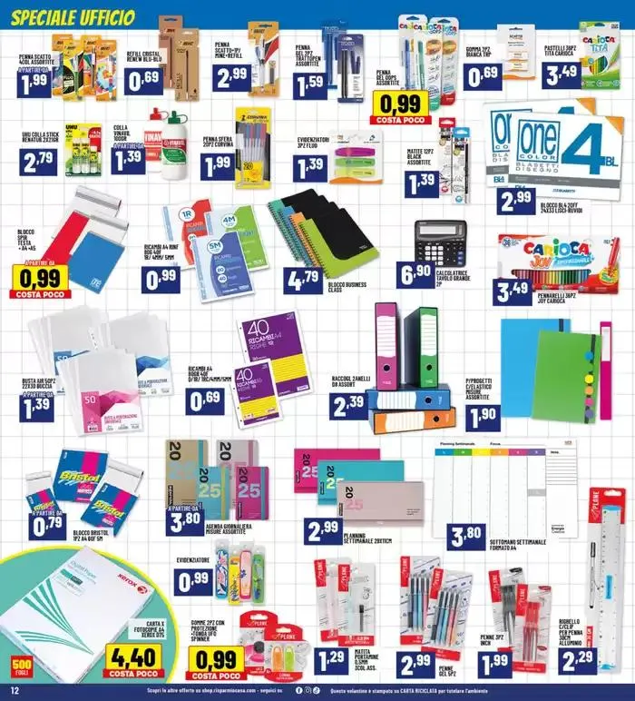 Costa poco da 8 gennaio a 19 gennaio di 2025 - Pagina del volantino 12