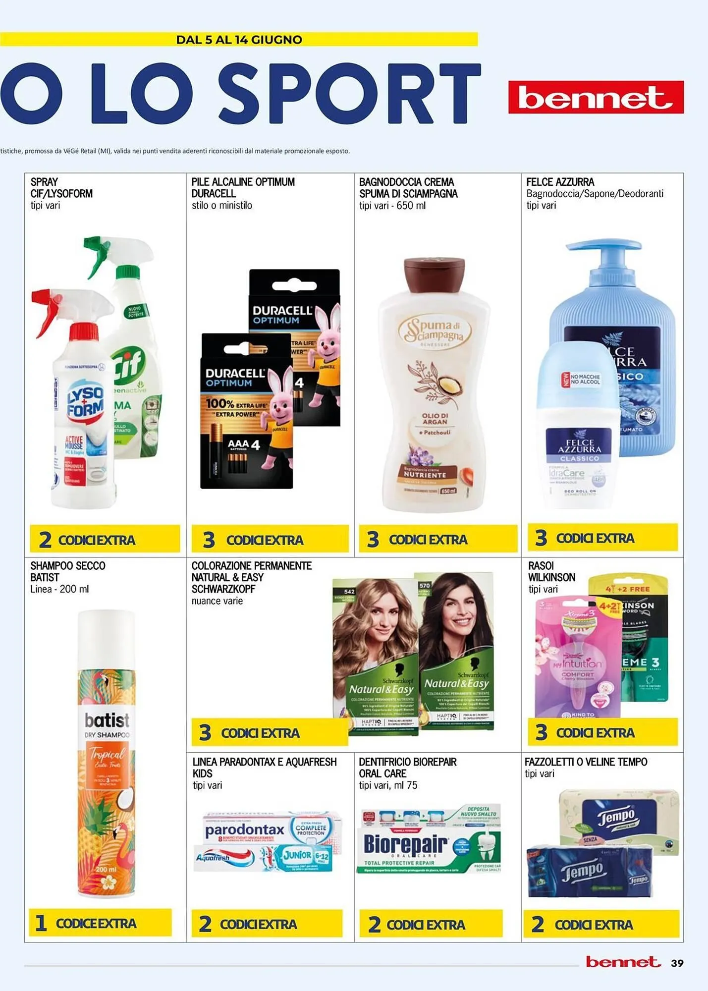 Volantino Bennet da 5 giugno a 18 giugno di 2025 - Pagina del volantino 39