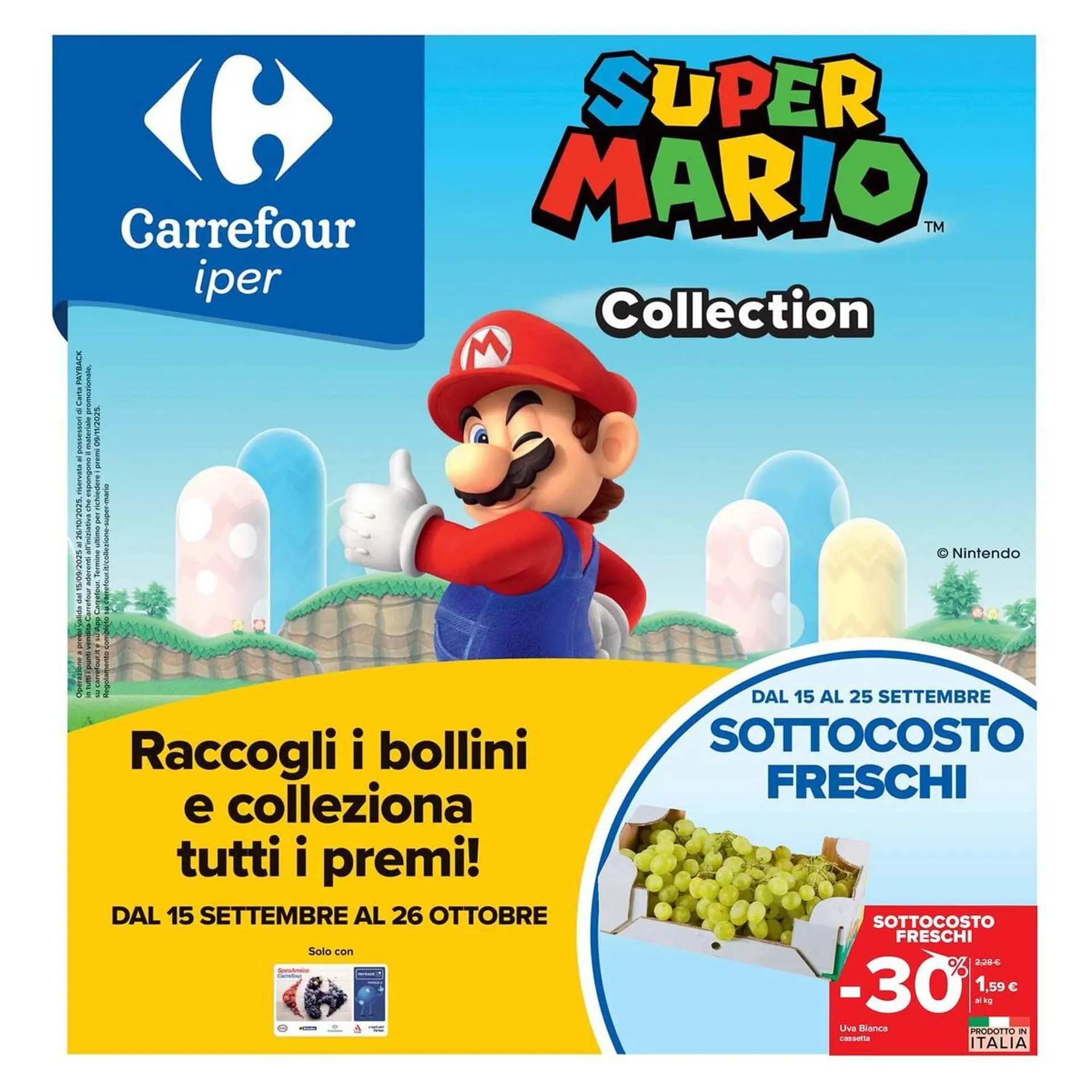 Volantino Carrefour Iper da 15 settembre a 25 settembre di 2025 - Pagina del volantino 1