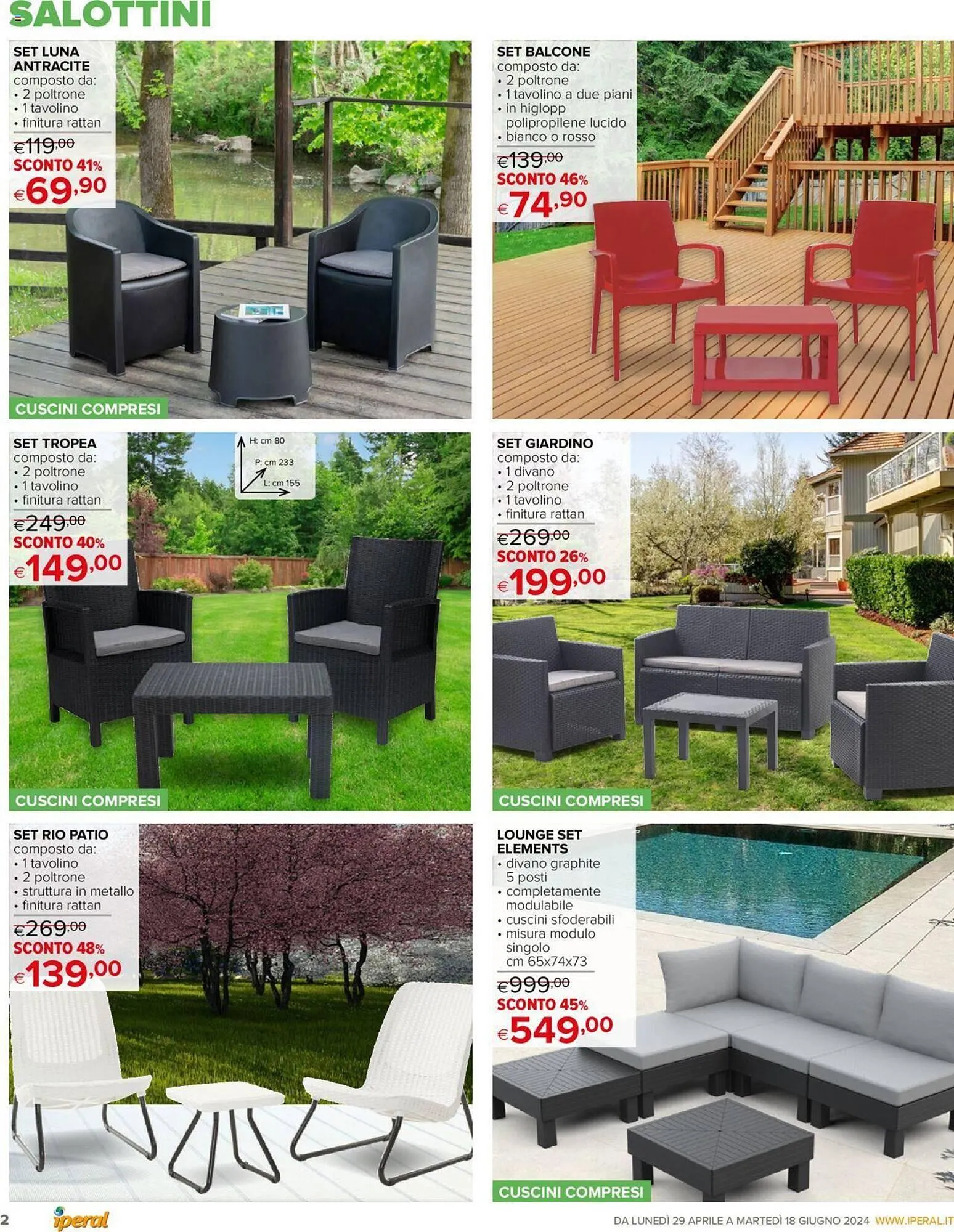 Volantino Iperal da 29 aprile a 18 giugno di 2024 - Pagina del volantino 2