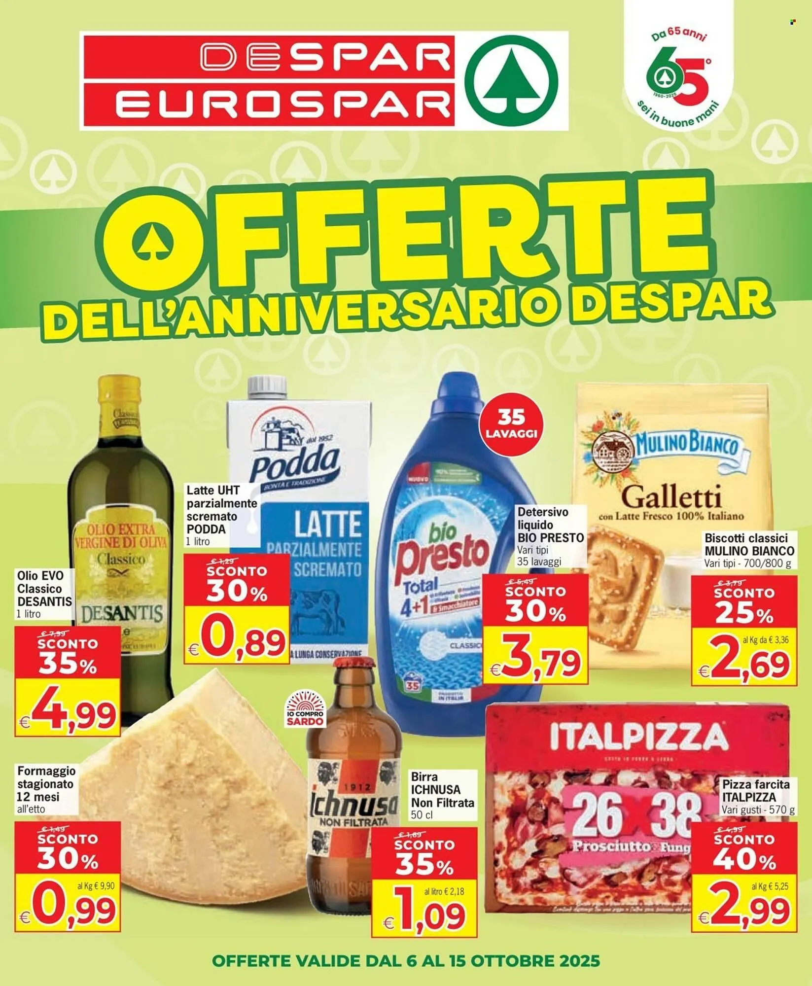 Volantino Despar da 6 ottobre a 15 ottobre di 2025 - Pagina del volantino 1