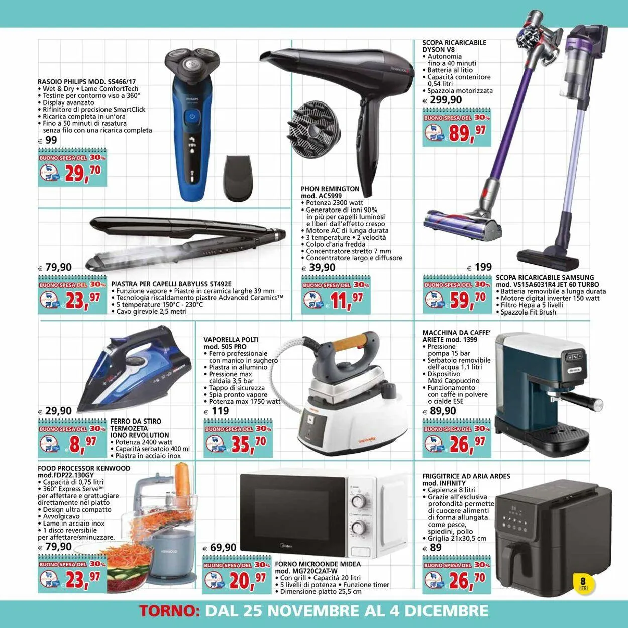 Il Gigante Volantino attuale da 24 aprile a 8 maggio di 2025 - Pagina del volantino 29