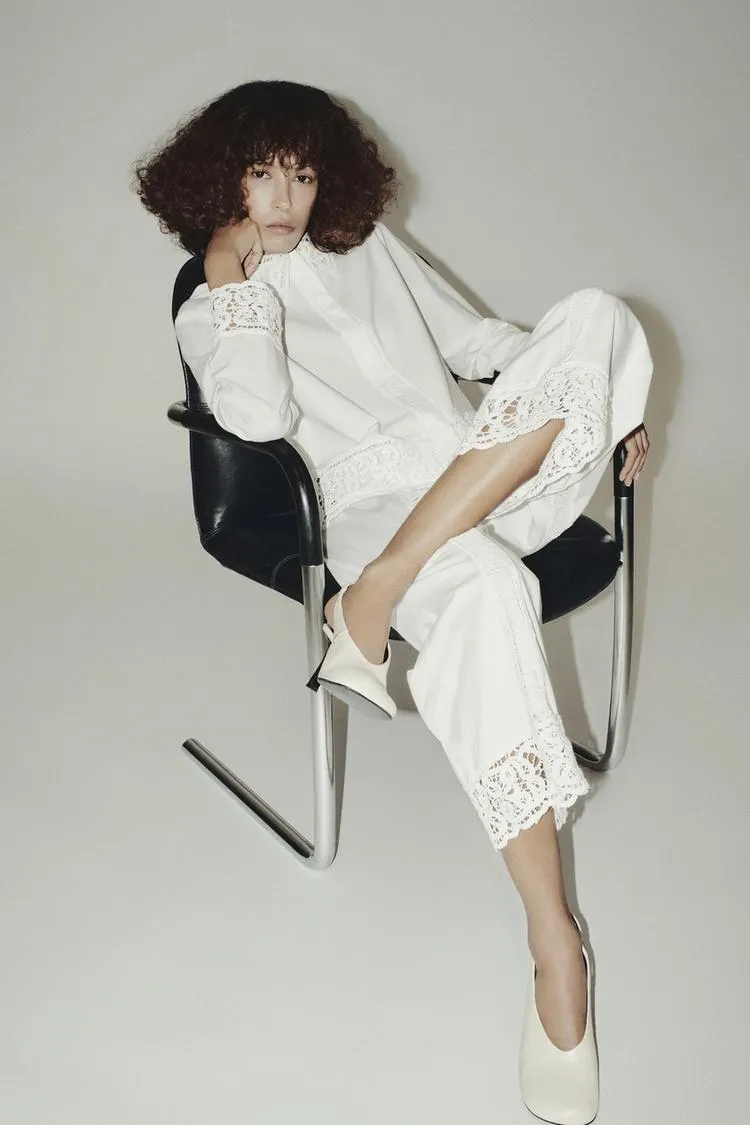 PANTALONI ALL'UNCINETTO ZW COLLECTION