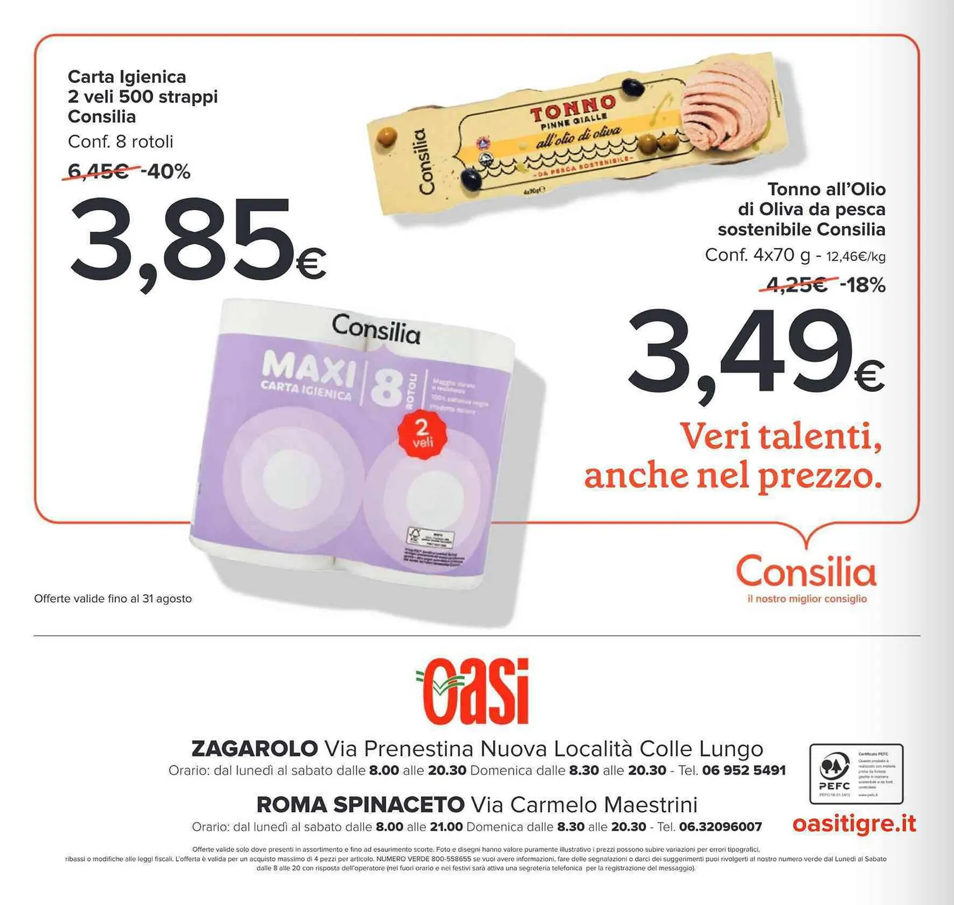 Volantino Oasi da 7 agosto a 20 agosto di 2025 - Pagina del volantino 32