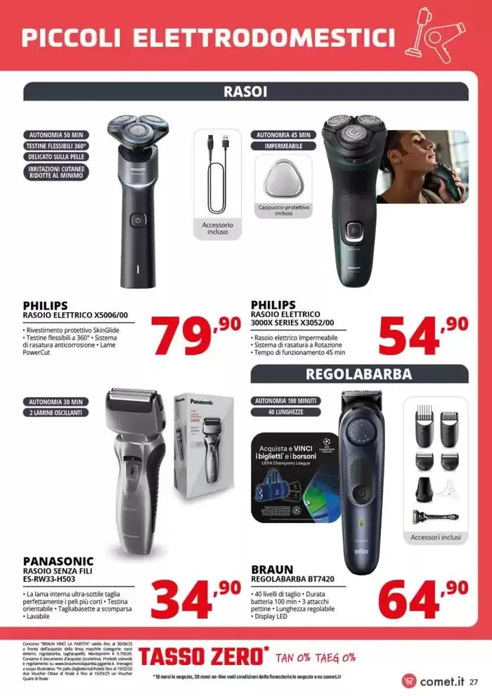 Speciale Piccoli Elettrodomestici da Comet! da 3 aprile a 16 aprile di 2025 - Pagina del volantino 27