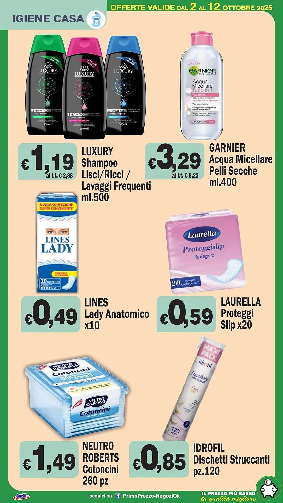 Volantino Primo Prezzo da 2 ottobre a 12 ottobre di 2025 - Pagina del volantino 21