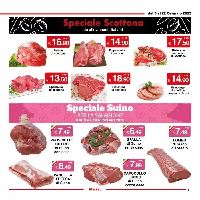 Sconti dal 25% al 50% da 9 gennaio a 22 gennaio di 2025 - Pagina del volantino 5
