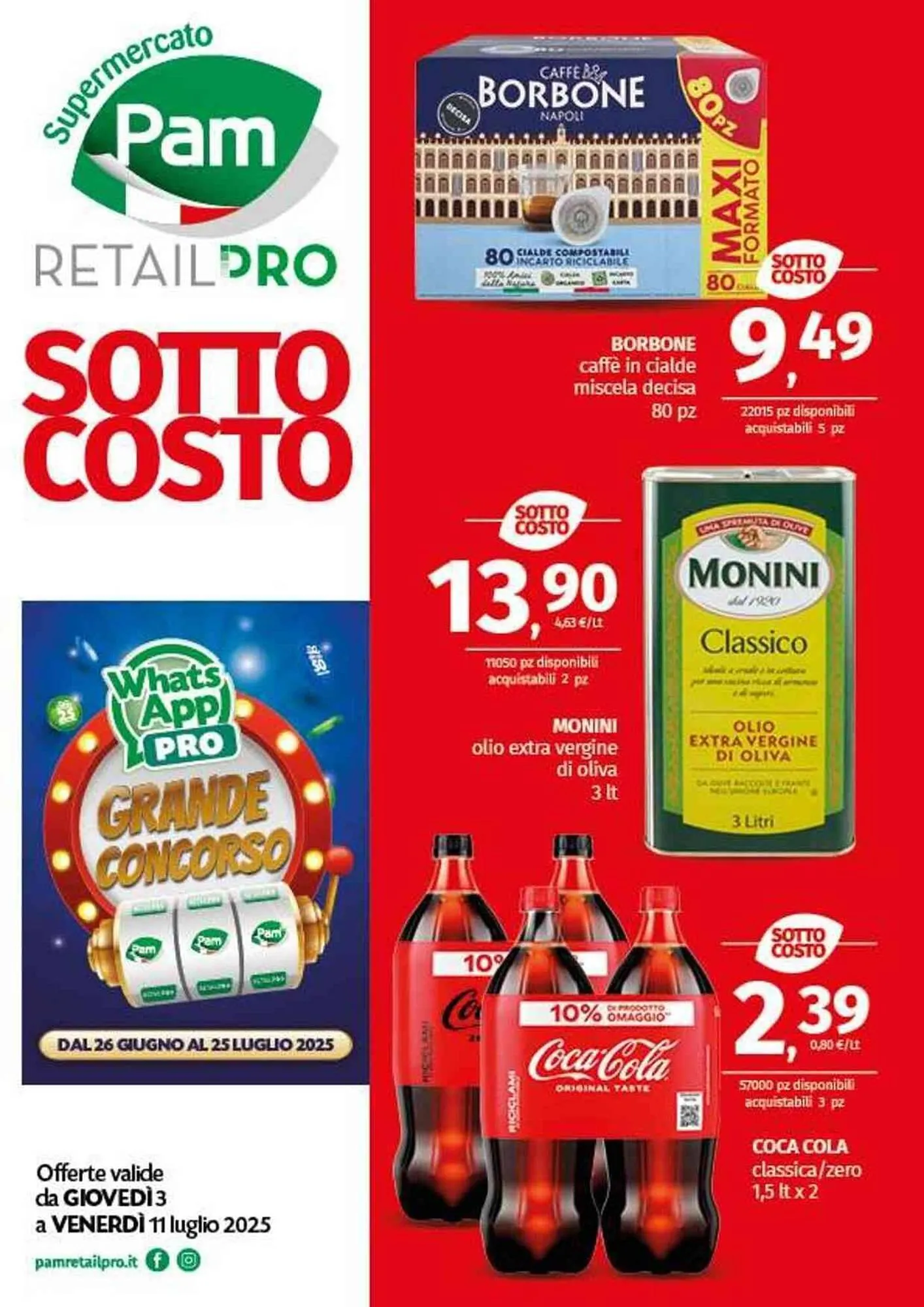 Volantino Pam da 4 luglio a 11 luglio di 2025 - Pagina del volantino 1