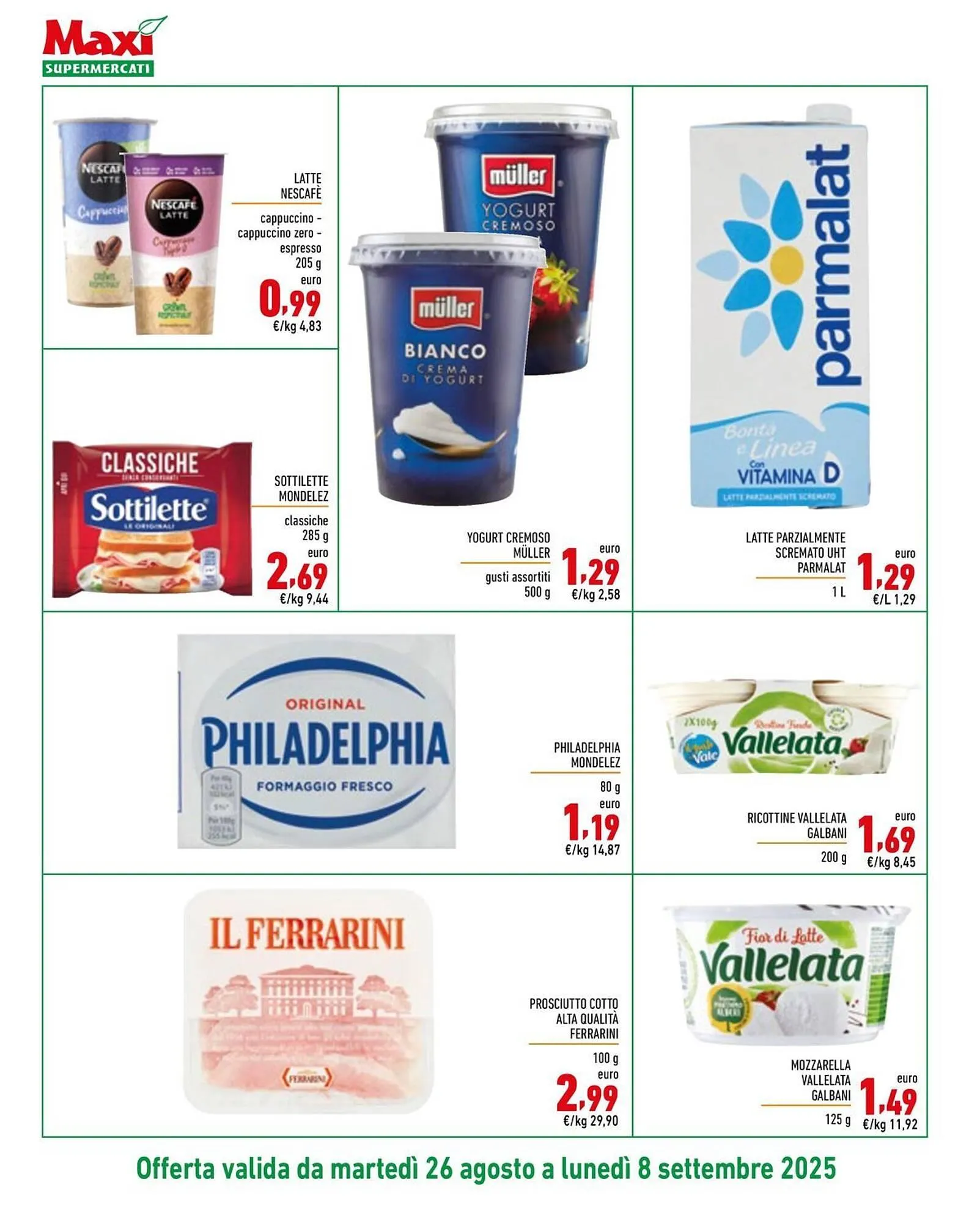 Volantino Maxi Supermercati da 26 agosto a 8 settembre di 2025 - Pagina del volantino 4