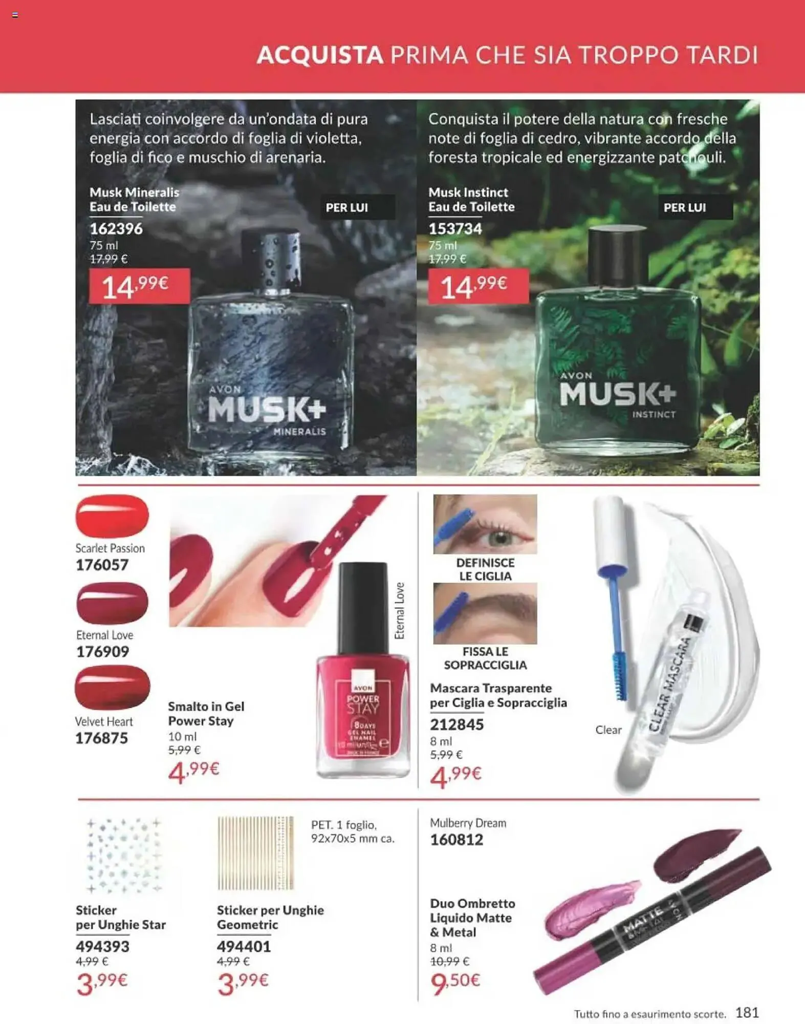 Catalogo Avon da 1 ottobre a 31 ottobre di 2025 - Pagina del volantino 181