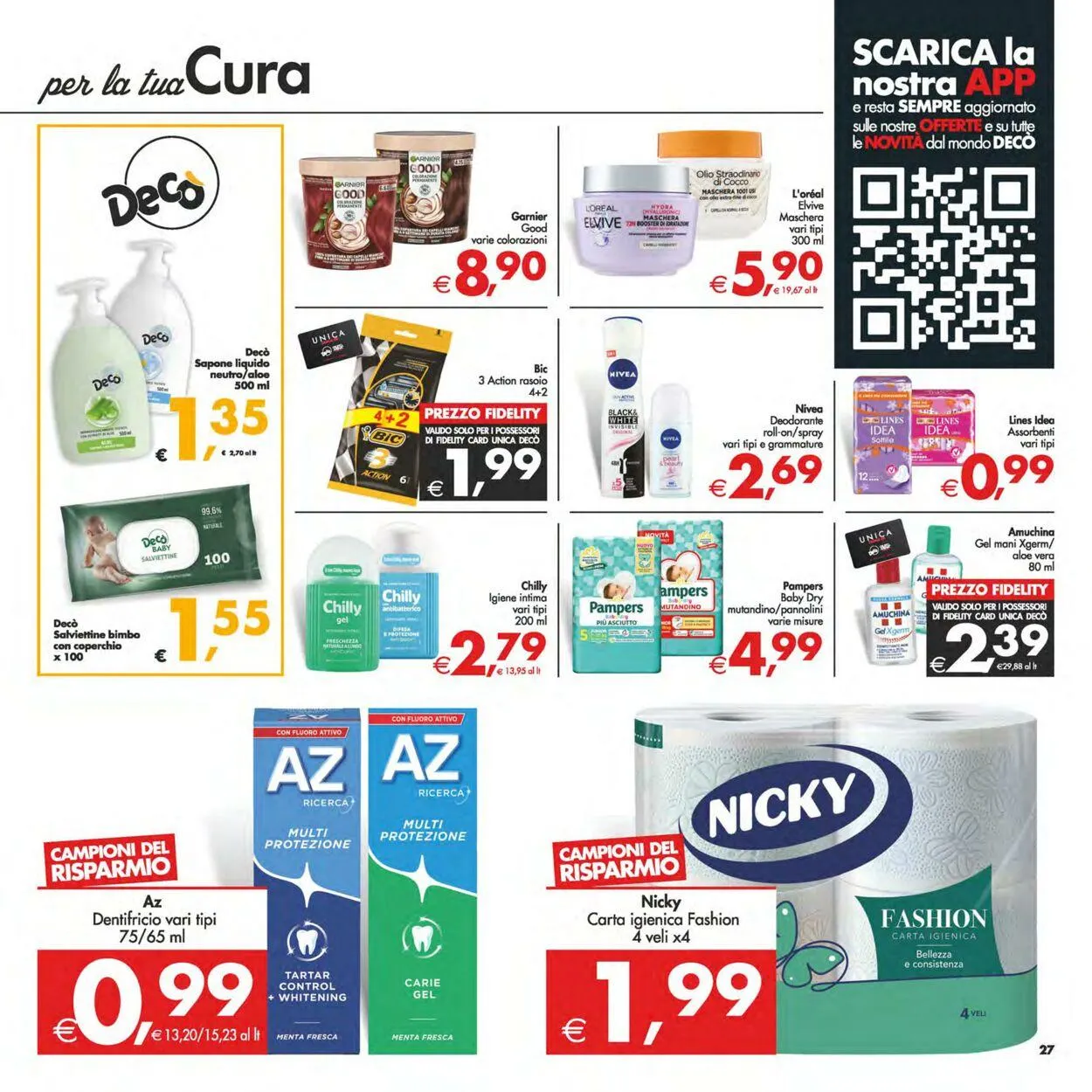 Deco Volantino attuale da 2 settembre a 11 settembre di 2025 - Pagina del volantino 31