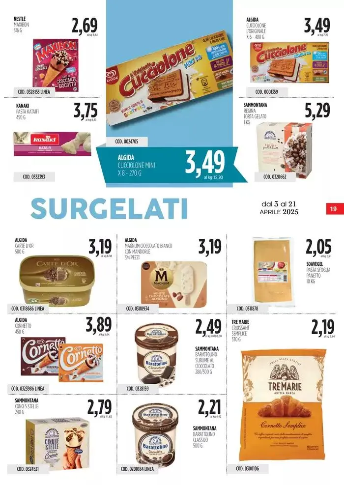 Offerte Carico Cash & Carry da 3 aprile a 21 aprile di 2025 - Pagina del volantino 19