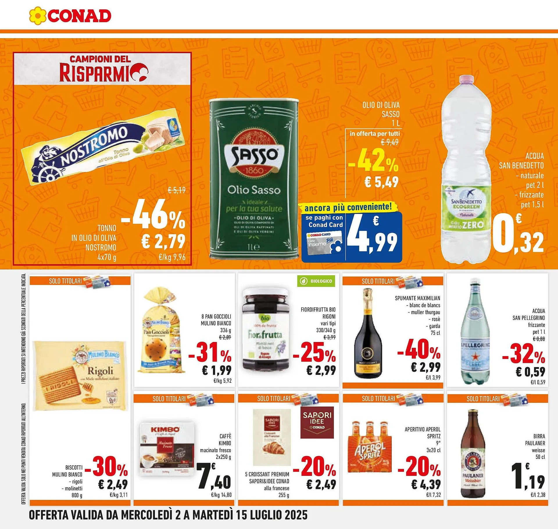 Volantino Conad da 30 giugno a 15 luglio di 2025 - Pagina del volantino 6