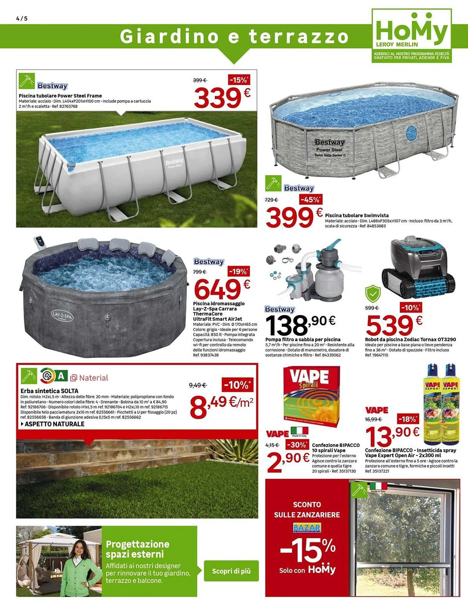 Volantino Leroy Merlin da 4 giugno a 30 giugno di 2025 - Pagina del volantino 4