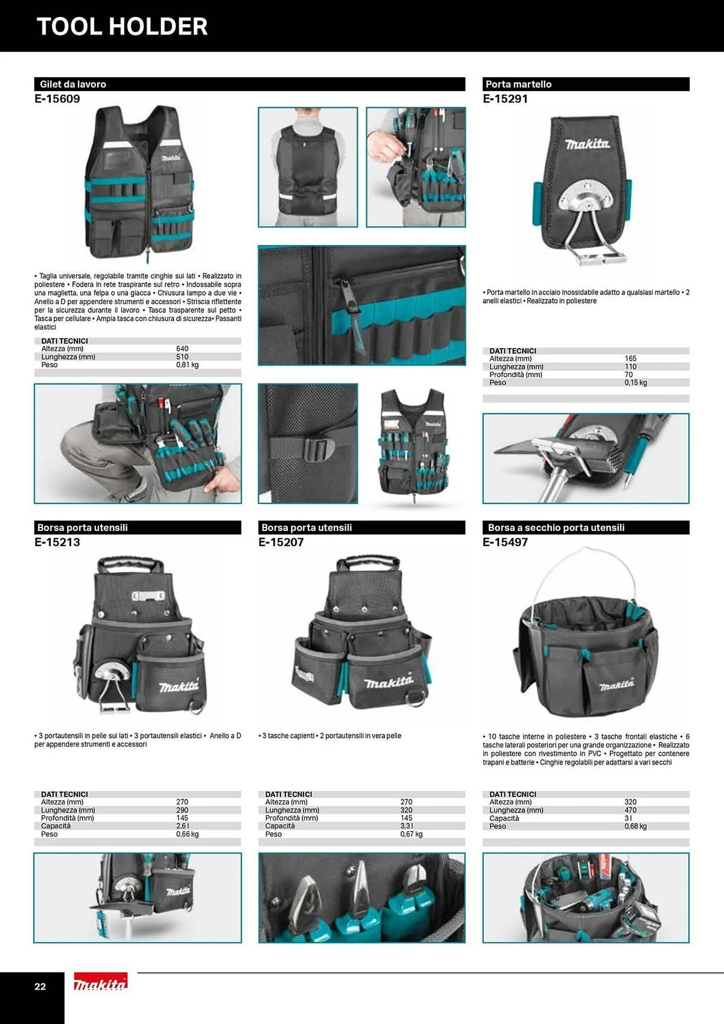 Volantino Makita da 19 novembre a 31 dicembre di 2025 - Pagina del volantino 22