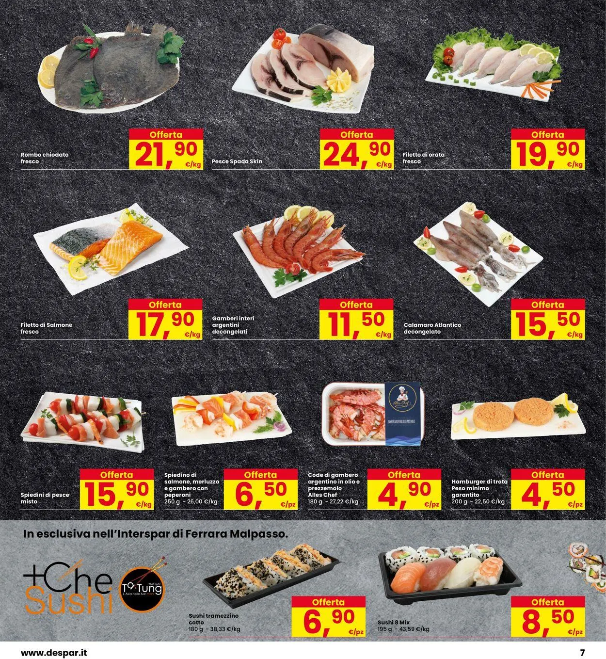 Interspar Volantino attuale da 31 luglio a 9 agosto di 2025 - Pagina del volantino 7
