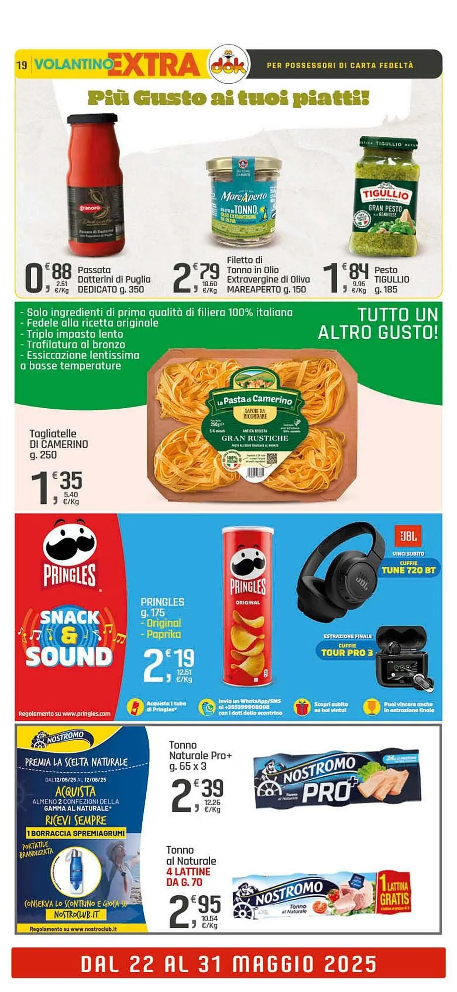 Volantino Supermercati Dok da 22 maggio a 31 maggio di 2025 - Pagina del volantino 19