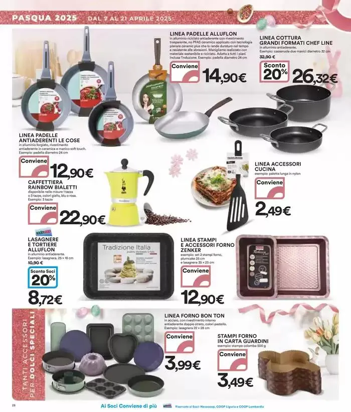 40 prodotti al 40% di sconto da 7 aprile a 21 aprile di 2025 - Pagina del volantino 28