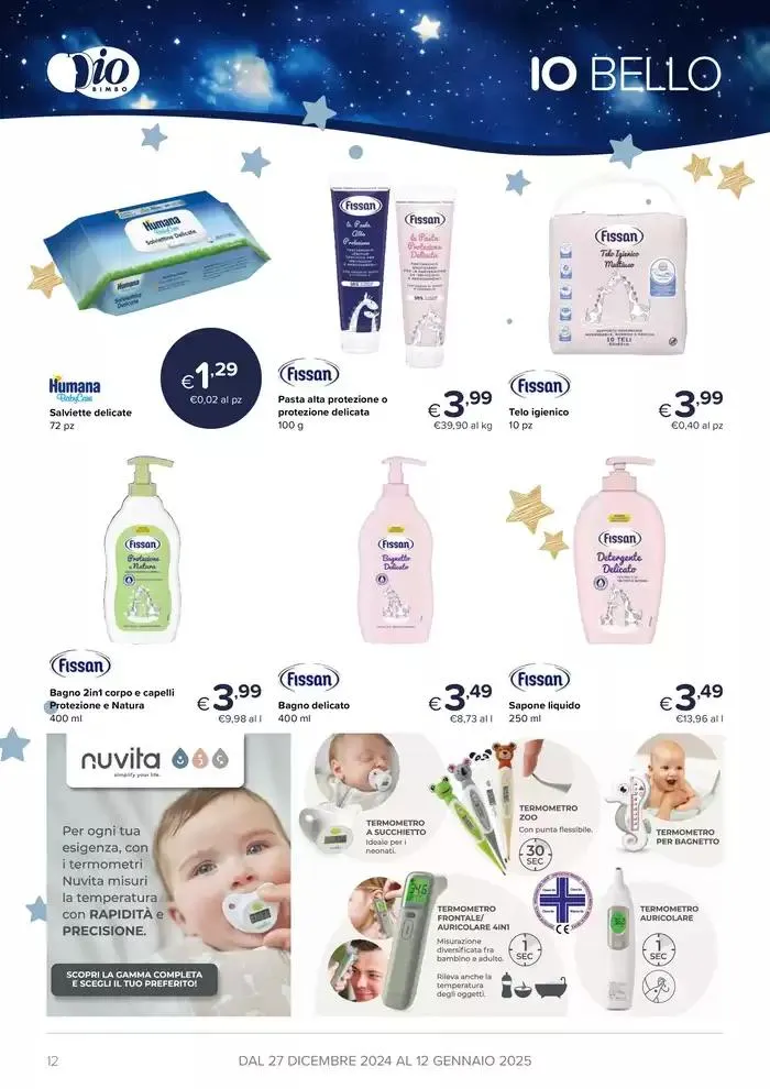 Buon anno e sogni d'oro da 27 dicembre a 12 gennaio di 2025 - Pagina del volantino 12