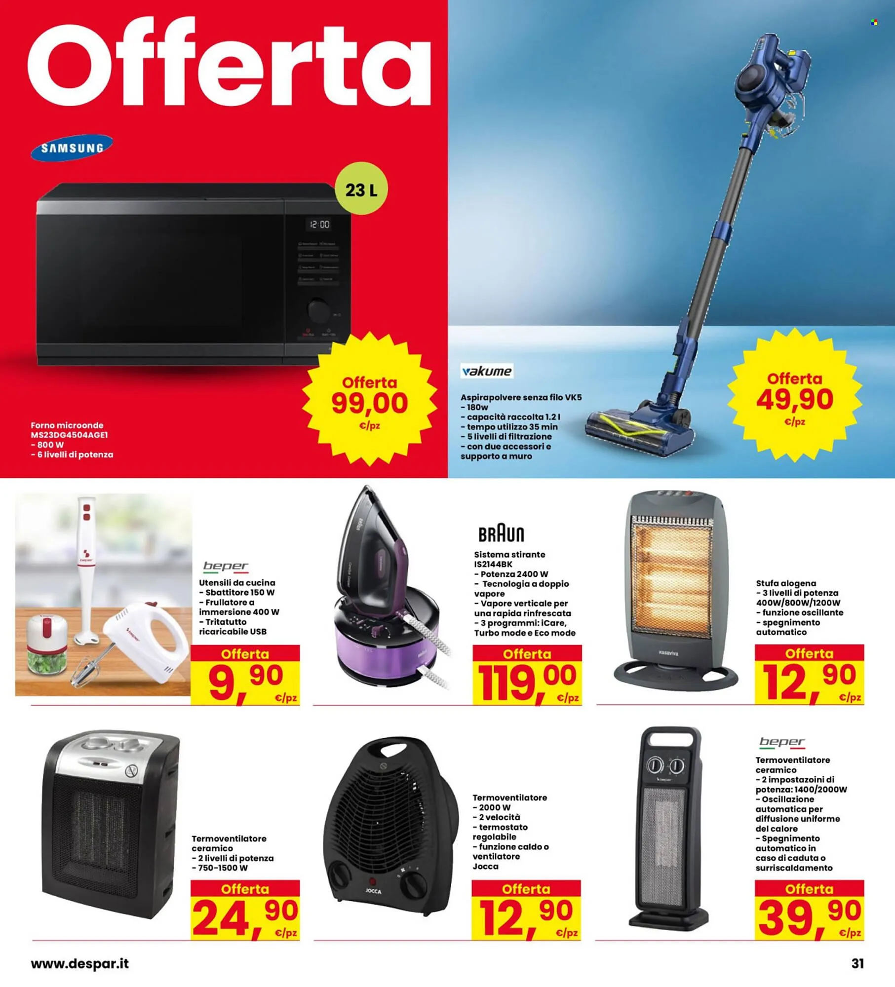 Volantino Interspar da 23 ottobre a 5 novembre di 2025 - Pagina del volantino 31