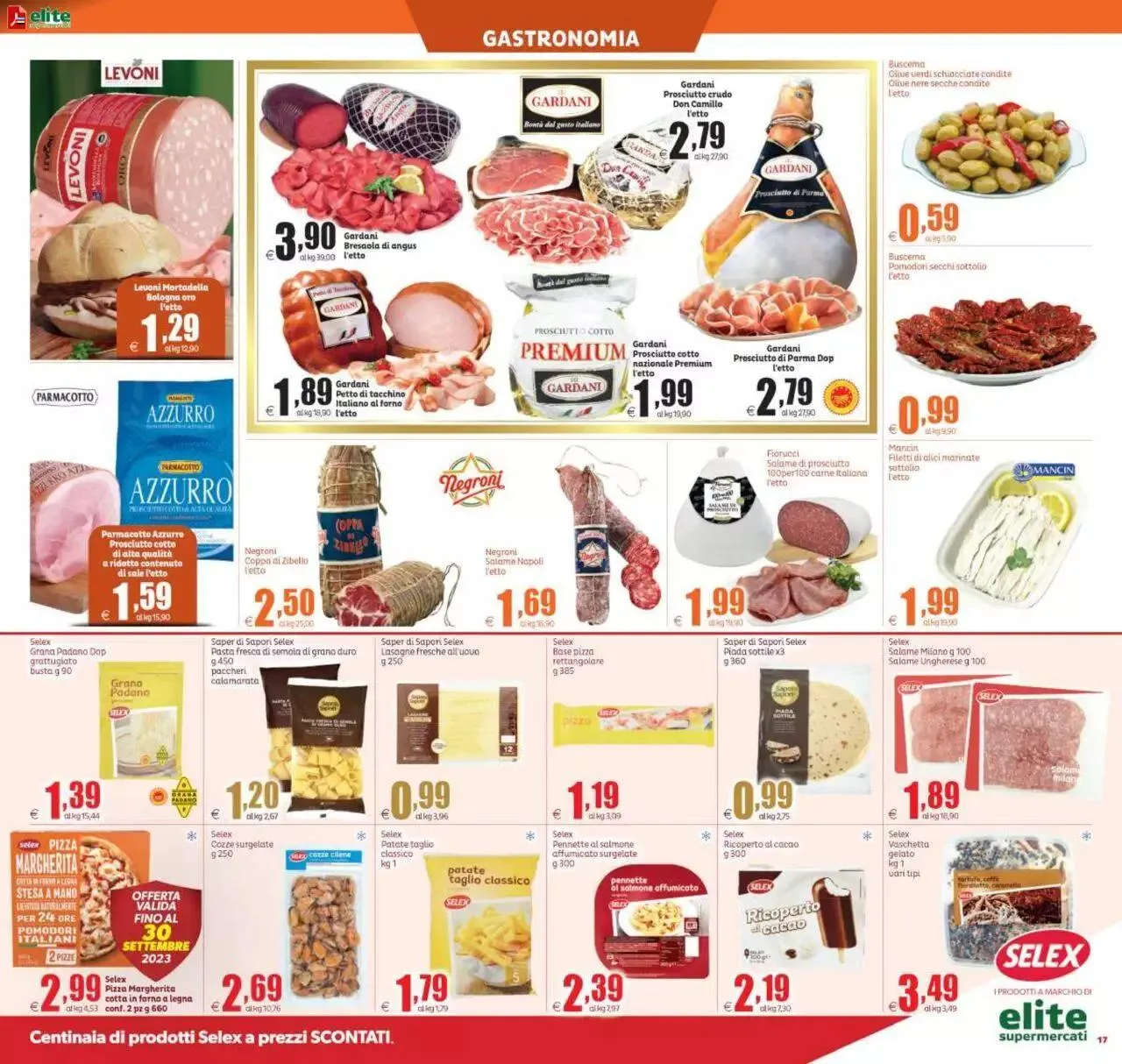 Volantino Elite Supermercati da 31 agosto a 10 settembre di 2023 - Pagina del volantino 17