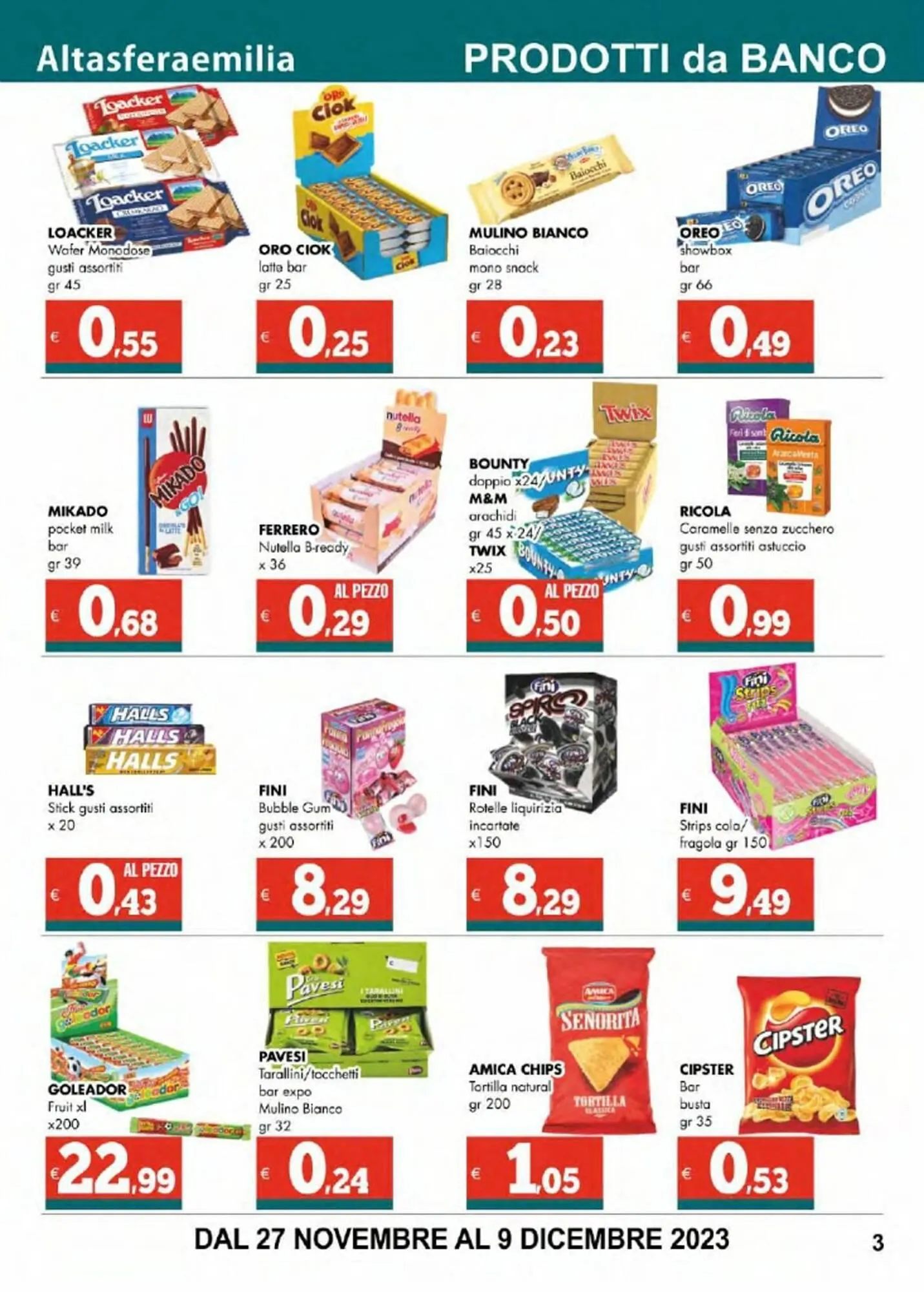 Volantino Altasfera da 27 novembre a 9 dicembre di 2023 - Pagina del volantino 3