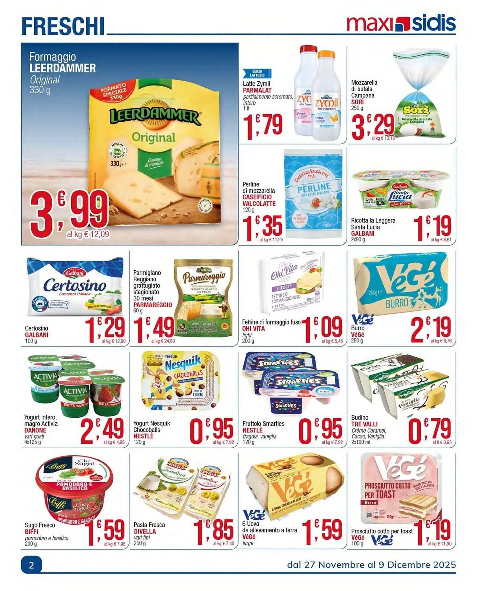 Volantino Maxi Sidis da 27 novembre a 9 dicembre di 2025 - Pagina del volantino 2