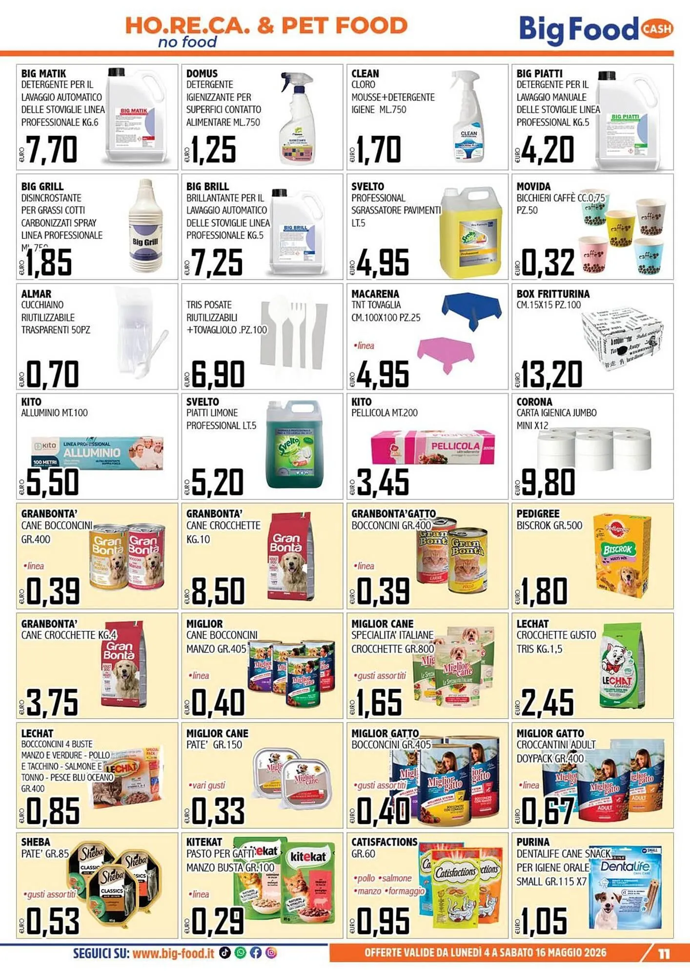Volantino Big Food da 4 maggio a 16 maggio di 2026 - Pagina del volantino 11