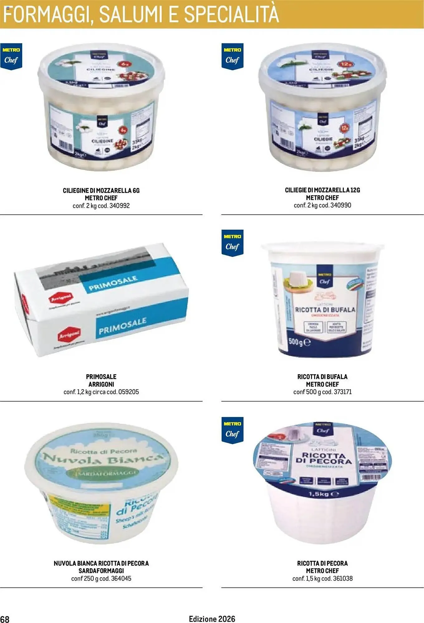 Volantino Metro da 17 ottobre a 17 ottobre di 2026 - Pagina del volantino 68