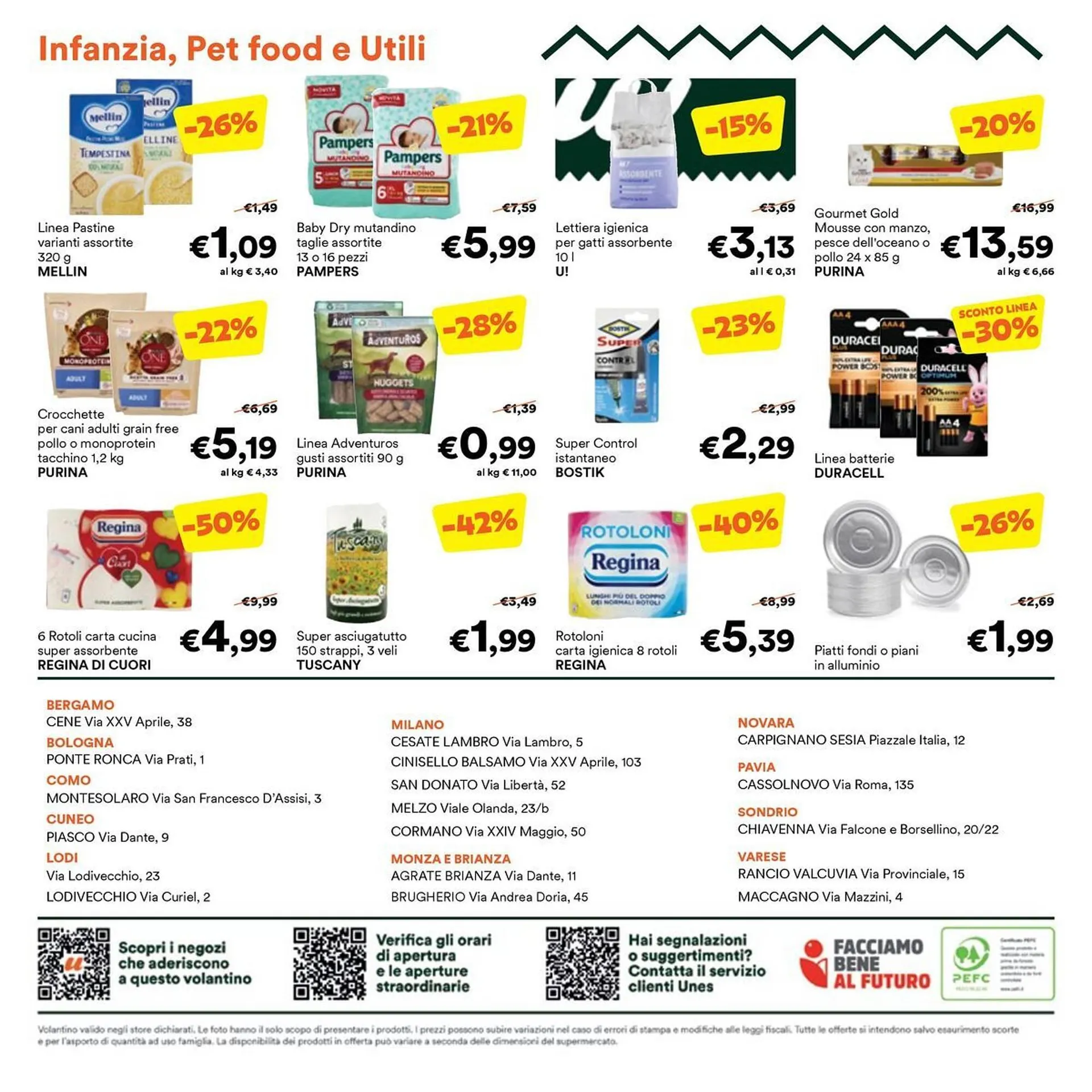 Volantino Unes da 31 dicembre a 11 gennaio di 2026 - Pagina del volantino 12