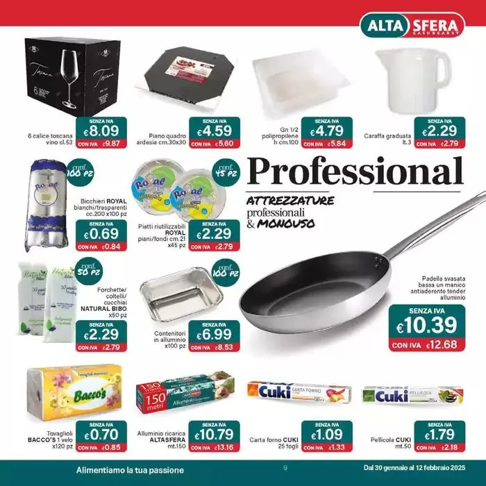 Occasioni Horeca da 30 gennaio a 12 febbraio di 2025 - Pagina del volantino 9