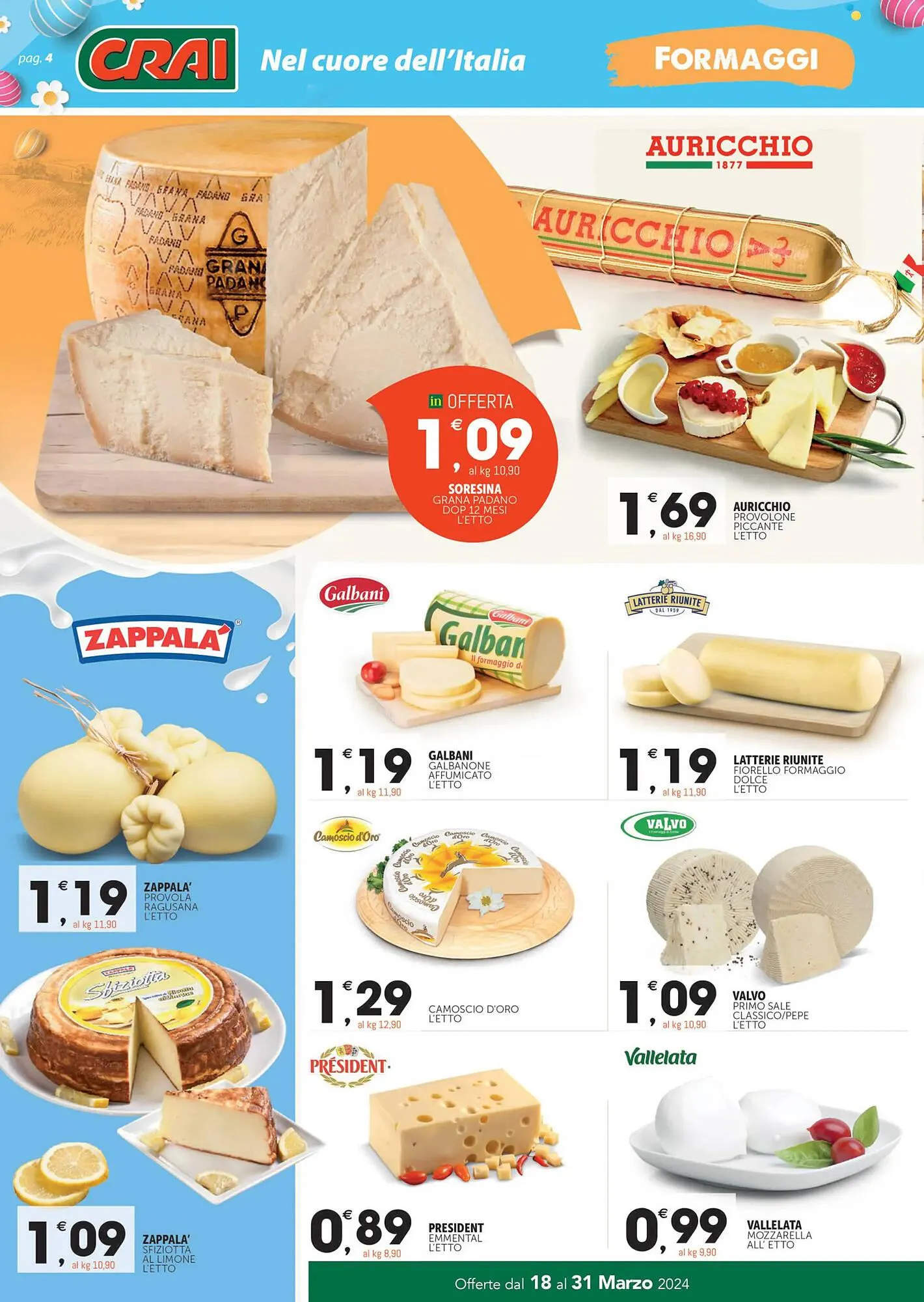 Volantino Crai da 18 marzo a 31 marzo di 2024 - Pagina del volantino 4