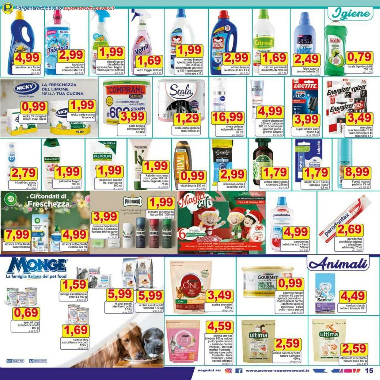 Pewex Volantino attuale da 27 novembre a 5 dicembre di 2025 - Pagina del volantino 15