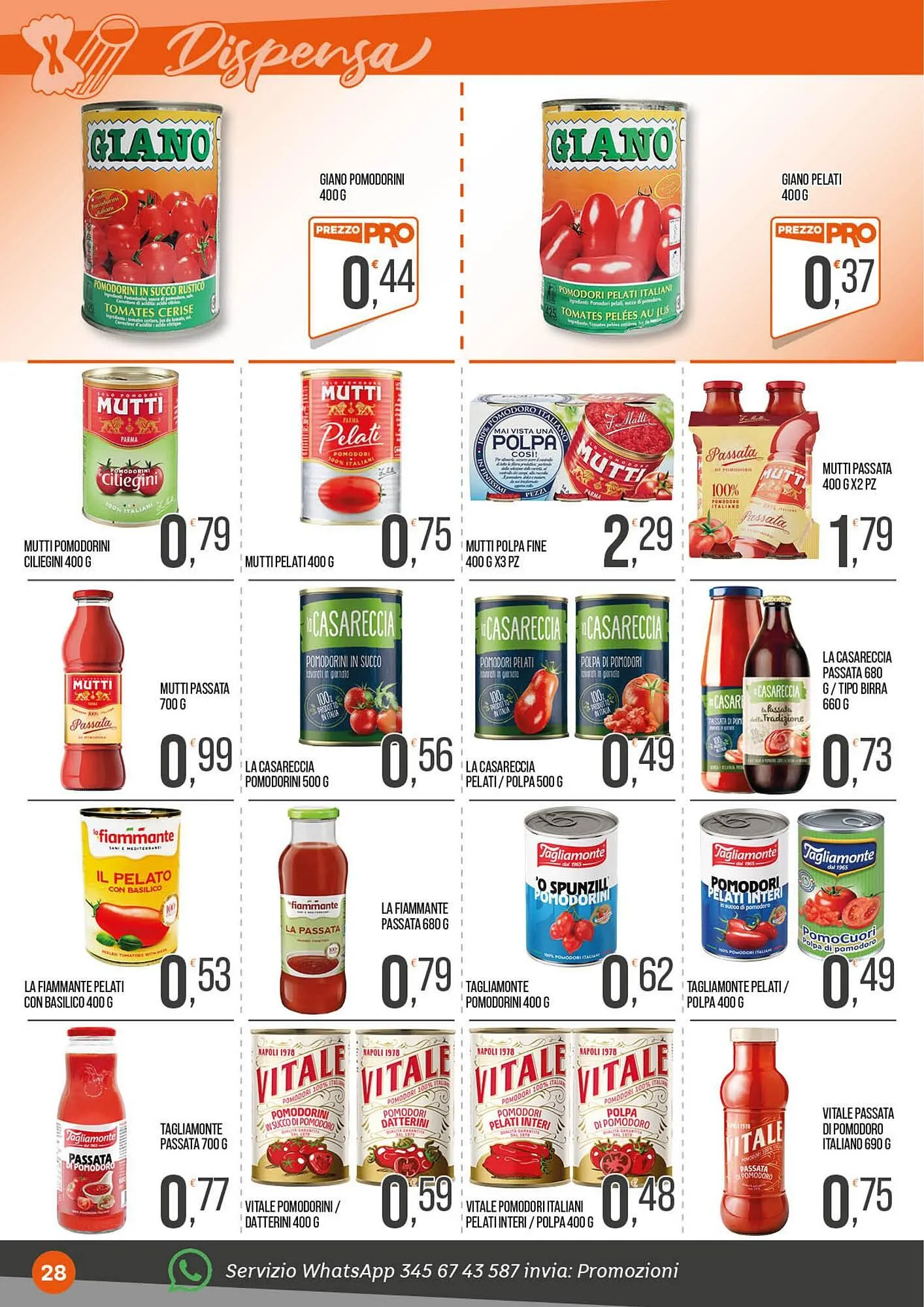 Volantino Cash pro da 23 febbraio a 8 marzo di 2026 - Pagina del volantino 28