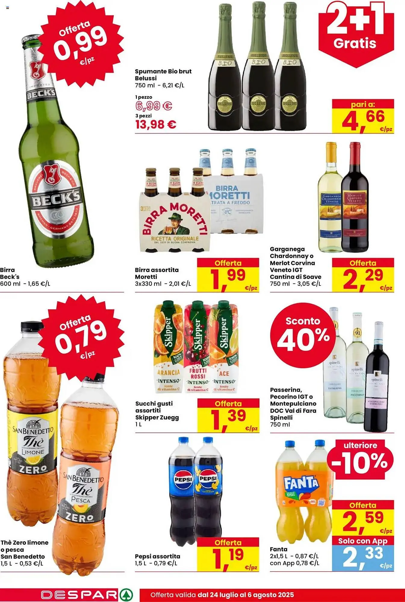 Volantino Despar da 24 luglio a 6 agosto di 2025 - Pagina del volantino 14