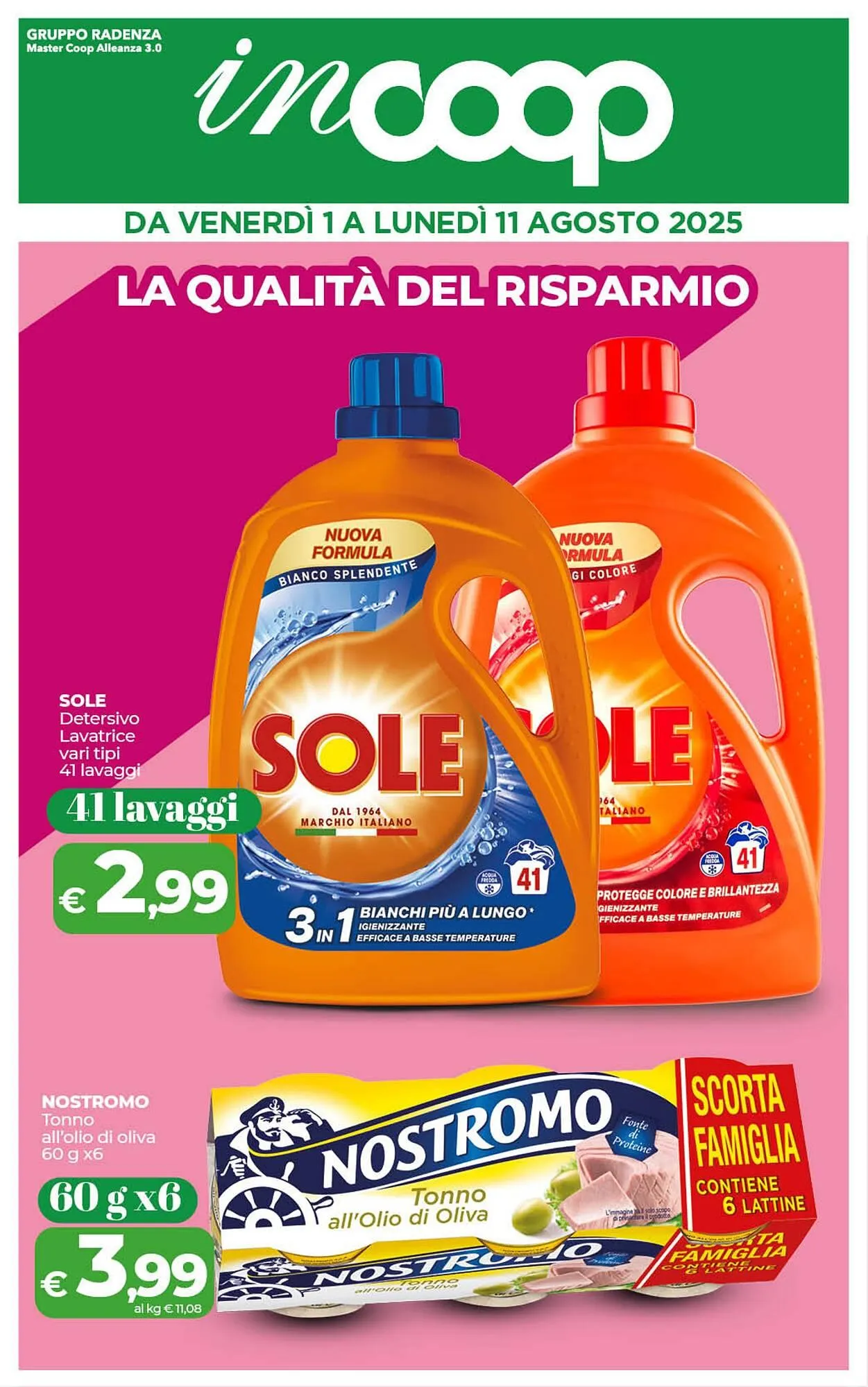 Volantino In Coop da 1 agosto a 11 agosto di 2025 - Pagina del volantino 2