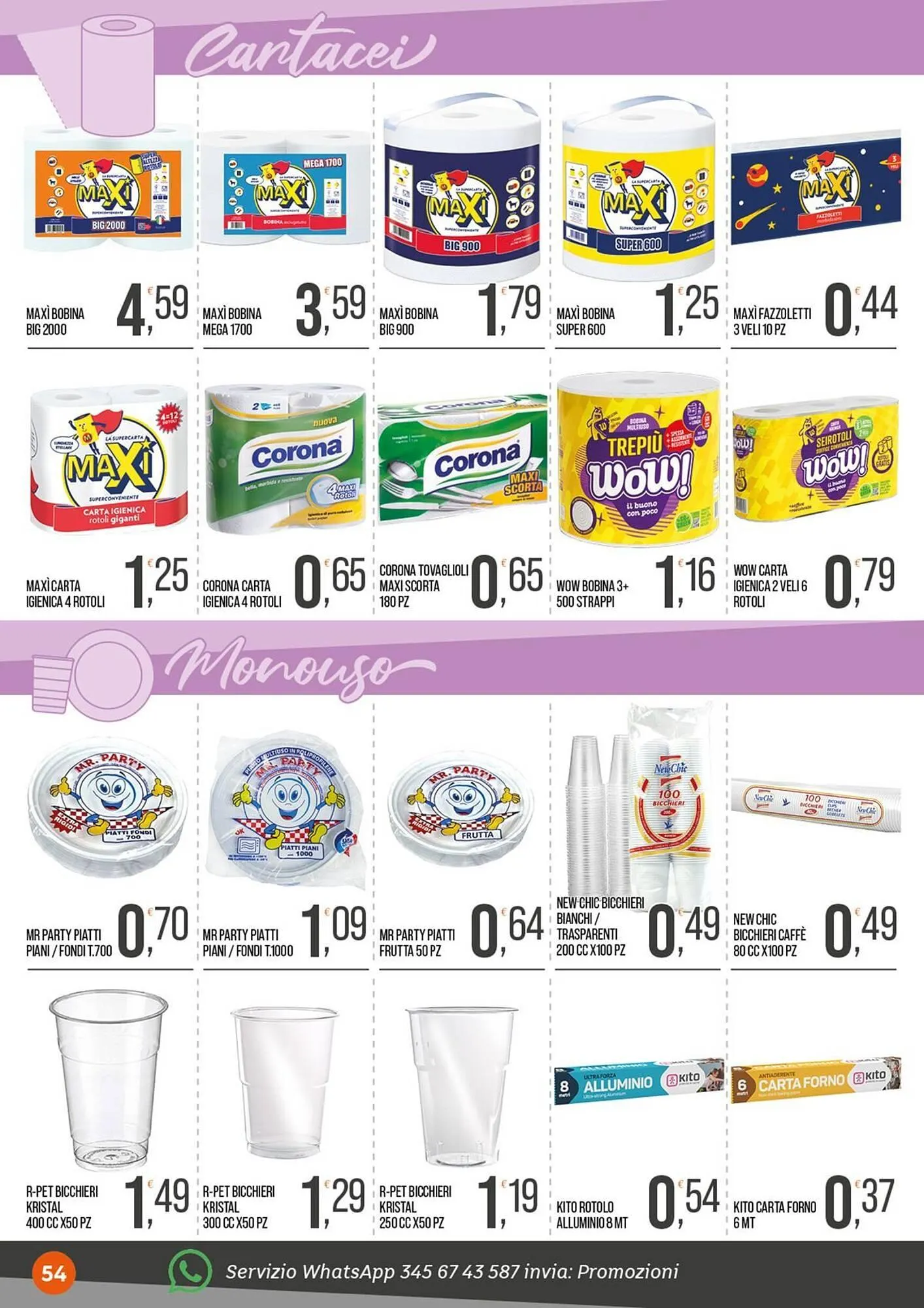 Volantino Cash pro da 15 dicembre a 24 dicembre di 2025 - Pagina del volantino 54