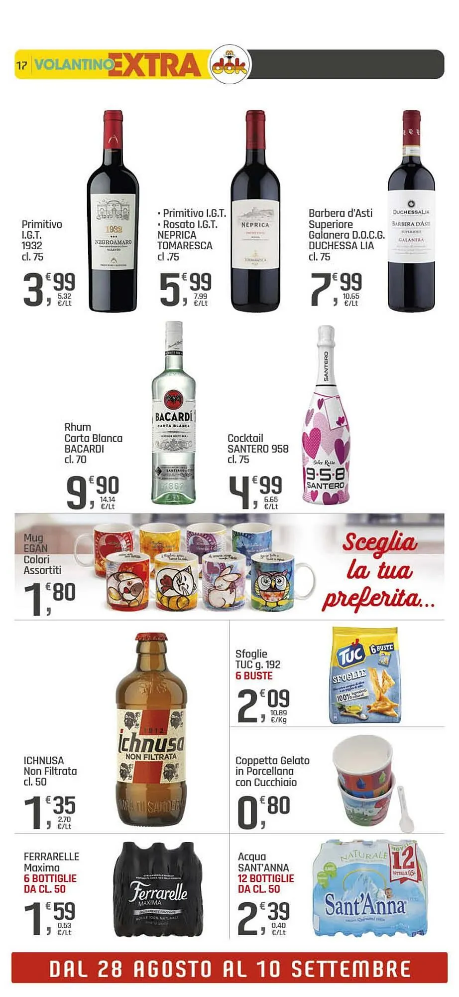 Volantino Supermercati Dok da 28 agosto a 10 settembre di 2025 - Pagina del volantino 17