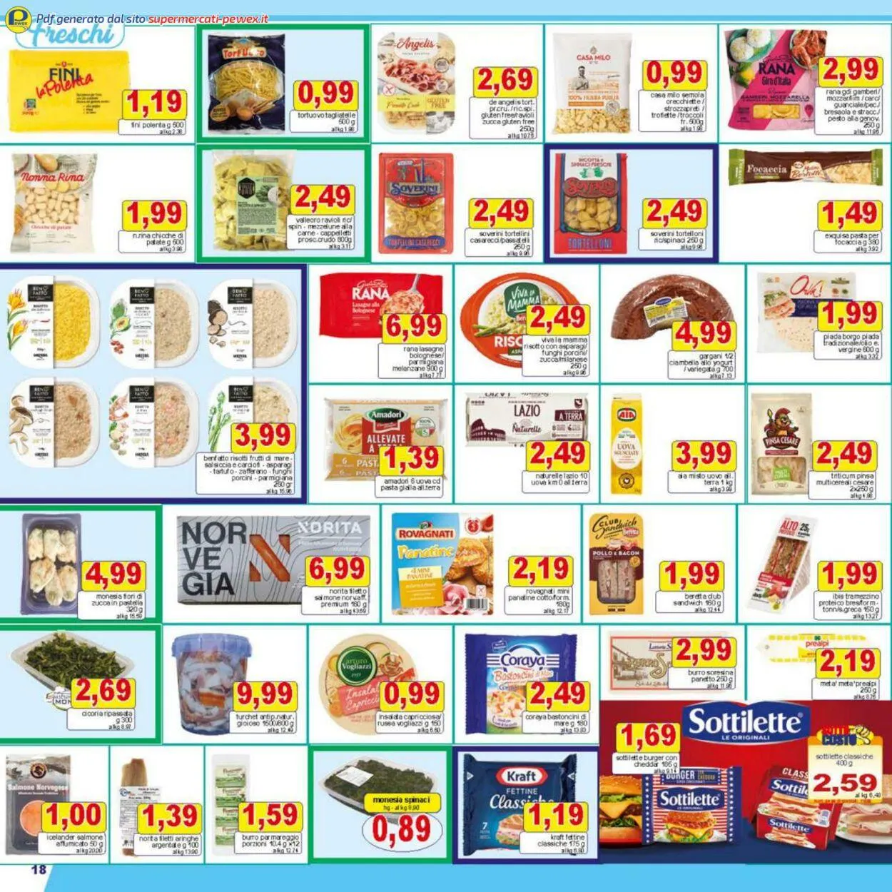Pewex Volantino attuale da 26 settembre a 7 ottobre di 2025 - Pagina del volantino 18