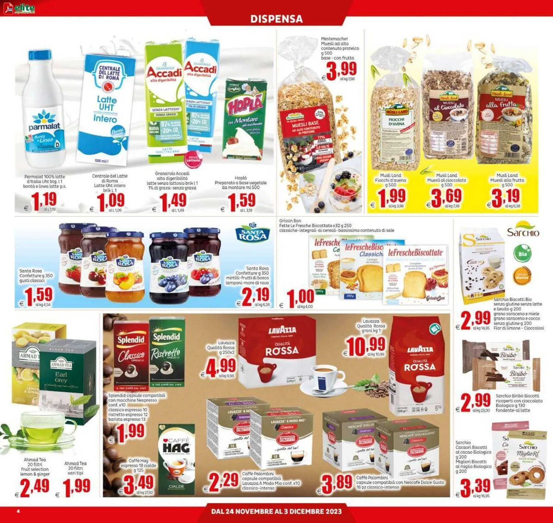 Volantino Elite da 24 novembre a 3 dicembre di 2023 - Pagina del volantino 4